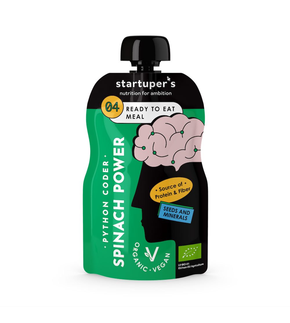 Startuper's Smoothies su skaidulomis, baltymais, mineralais 200gr