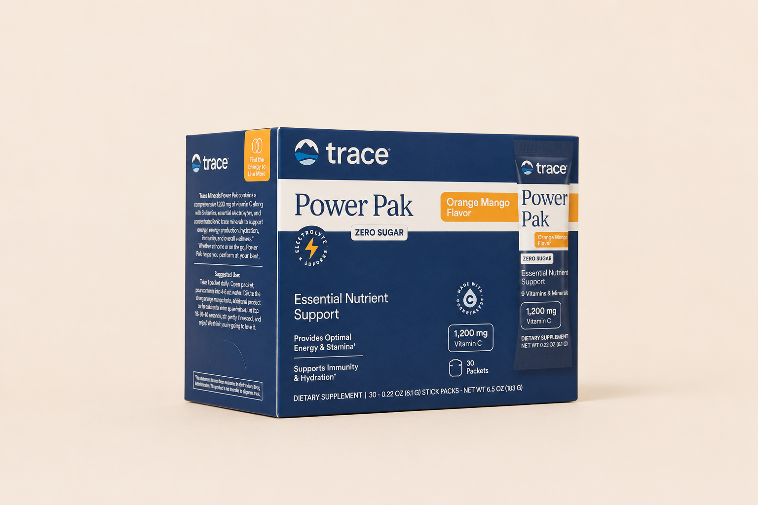 Power Pak su vitaminu C imunitetui ir energijai